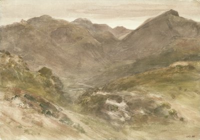 Ein Blick auf Borrowdale von John Constable